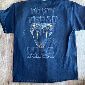 NRA Don’t Tread on Me Shirt, Large
